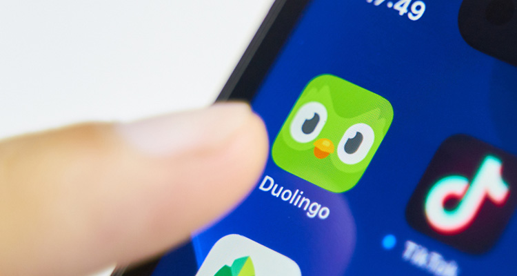 Aplicacion para aprender ingles Duolingo v001